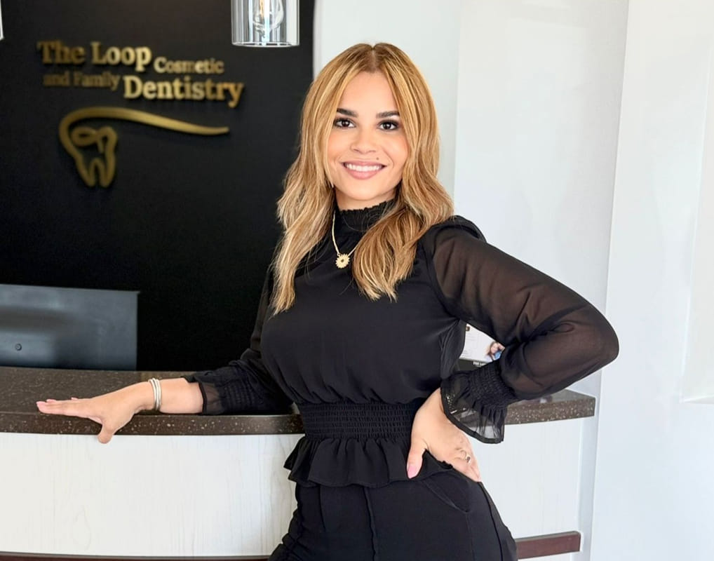 Dr Marie Colon at The Loop Cosmetic and Family Dentistry